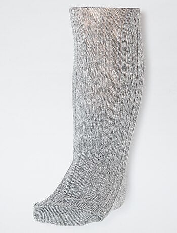 Lot de 2 paires de collants en maille