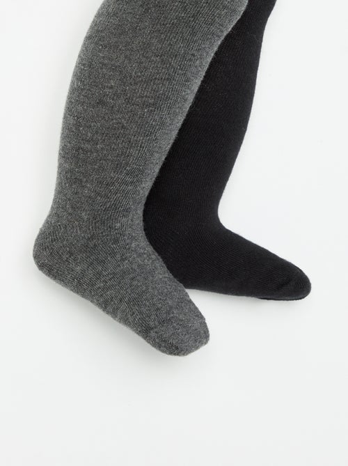 Lot de 2 paires de collants - Kiabi