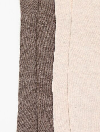 Lot de 2 paires de collants