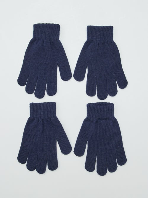 Lot de 2 paires de gants - Kiabi