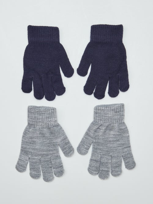 Lot de 2 paires de gants - Kiabi