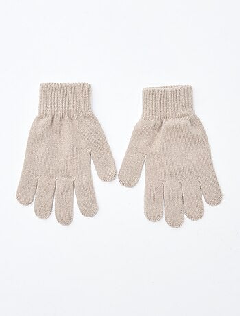 Lot de 2 paires de gants en maille