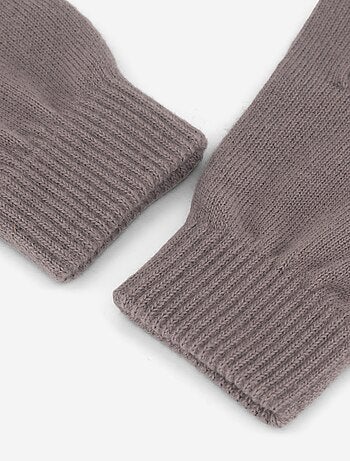 Lot de 2 paires de gants en maille