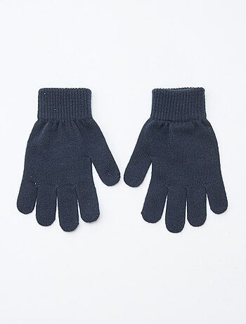 Lot de 2 paires de gants en maille