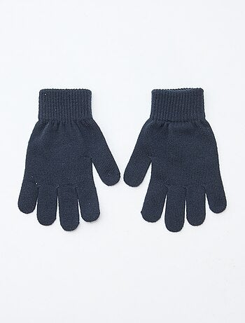 Lot de 2 paires de gants en maille