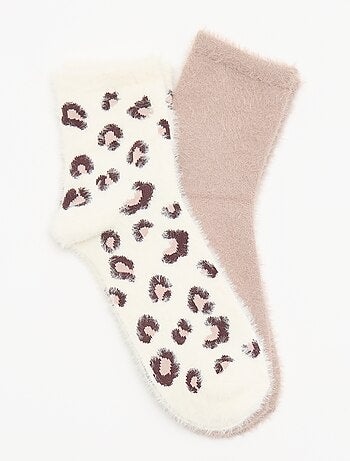 Lot de 2 paires de mi-chaussettes