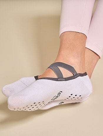 Lot de 2 paires de soquettes yoga - (ekstract)