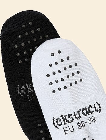 Lot de 2 paires de soquettes yoga - (ekstract)
