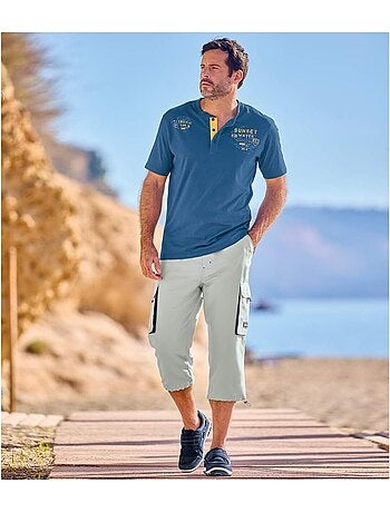 Lot de 2 Pantacourts Cargo Microfibre Top Confort - ATLAS FOR MEN