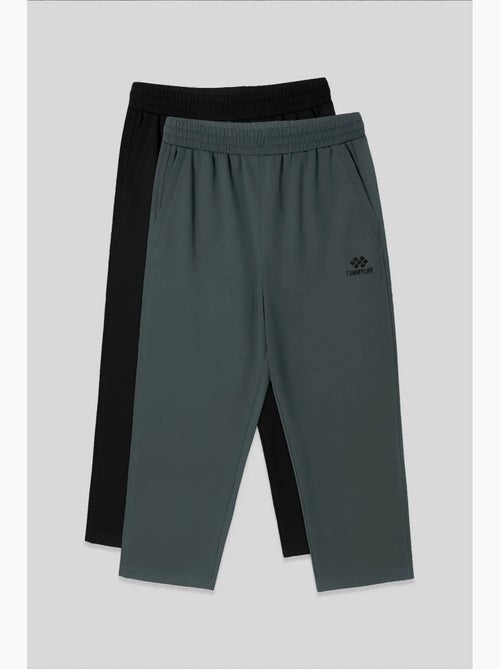 Lot de 2 pantacourts en jersey tommy - Kiabi