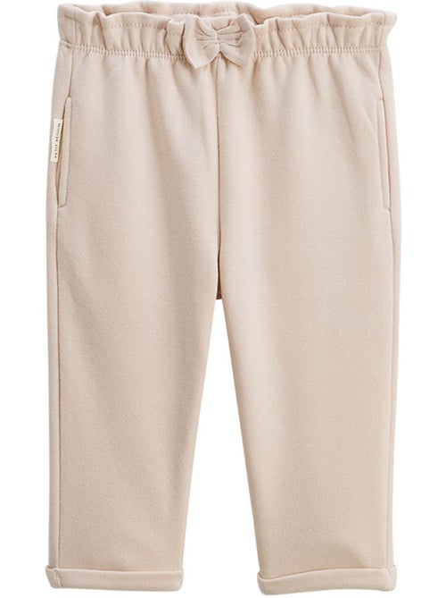 Lot de 2 pantalons bébé en molleton Dina - Kiabi Lot de 2 pantalons bébé en molleton Dina - Kiabi