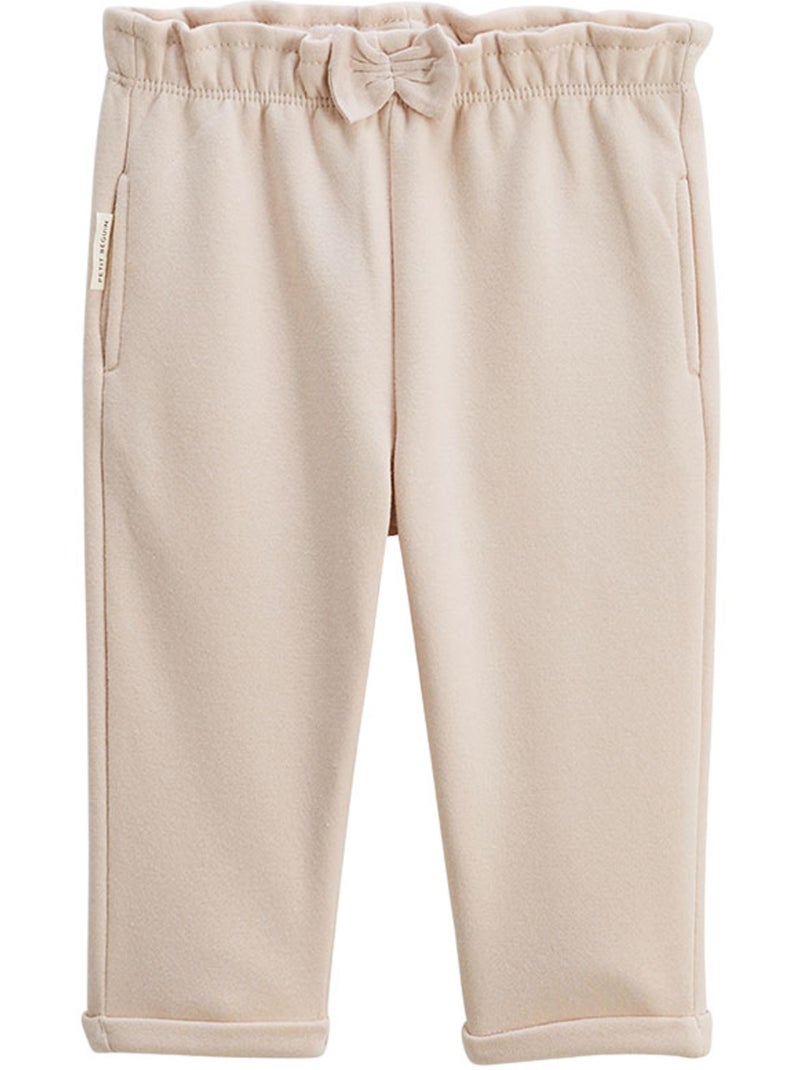 Lot de 2 pantalons bébé en molleton Dina Rose - Kiabi