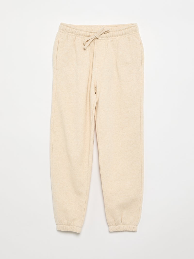 Lot de 2 pantalons de jogging Beige - Kiabi