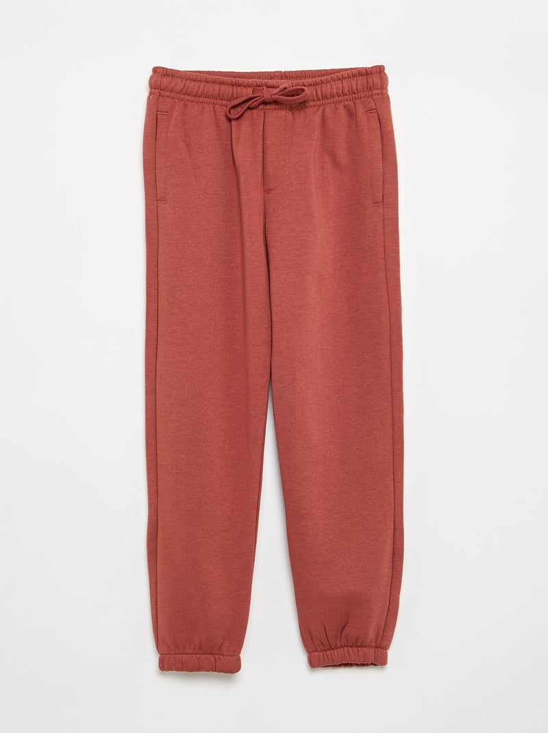 Lot de 2 pantalons de jogging Beige - Kiabi
