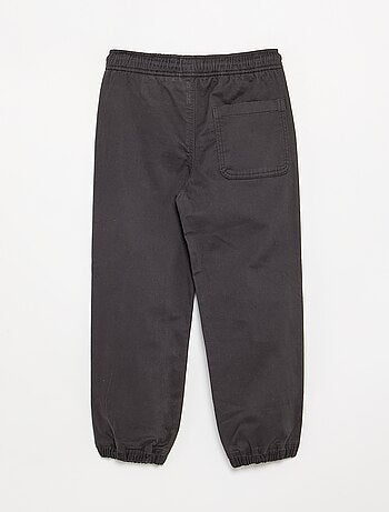 Lot de 2 pantalons de jogging en twill