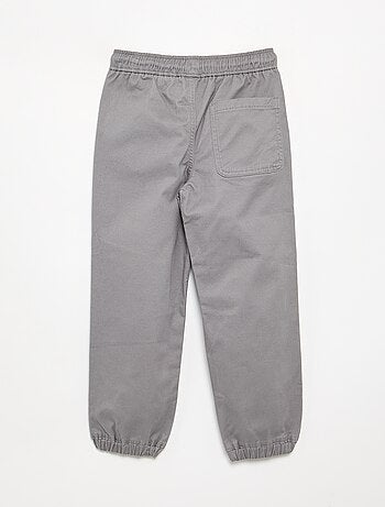 Lot de 2 pantalons de jogging en twill