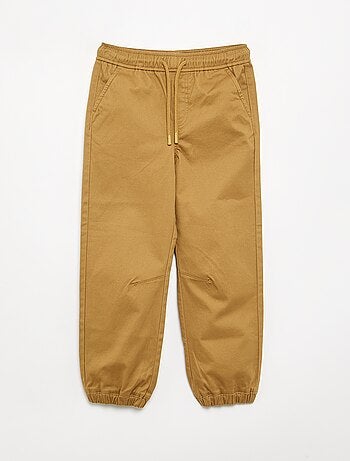 Lot de 2 pantalons de jogging en twill