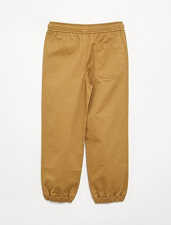 Lot de 2 pantalons de jogging en twill