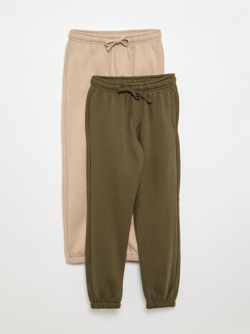 Lot de 2 pantalons de jogging - Kiabi Lot de 2 pantalons de jogging - Kiabi