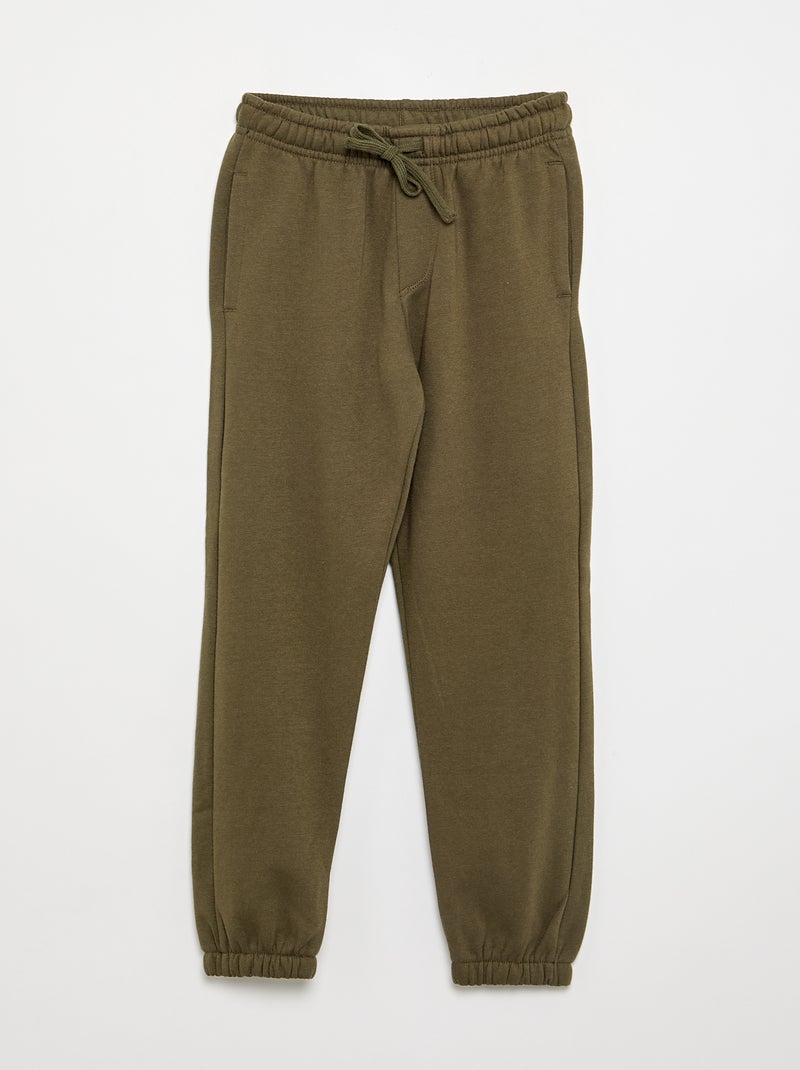 Lot de 2 pantalons de jogging Kaki - Kiabi