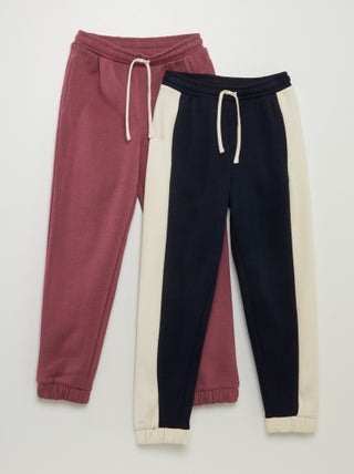 Lot de 2 pantalons de jogging