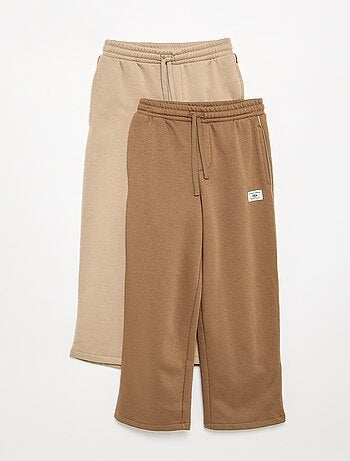 Lot de 2 pantalons en polaire