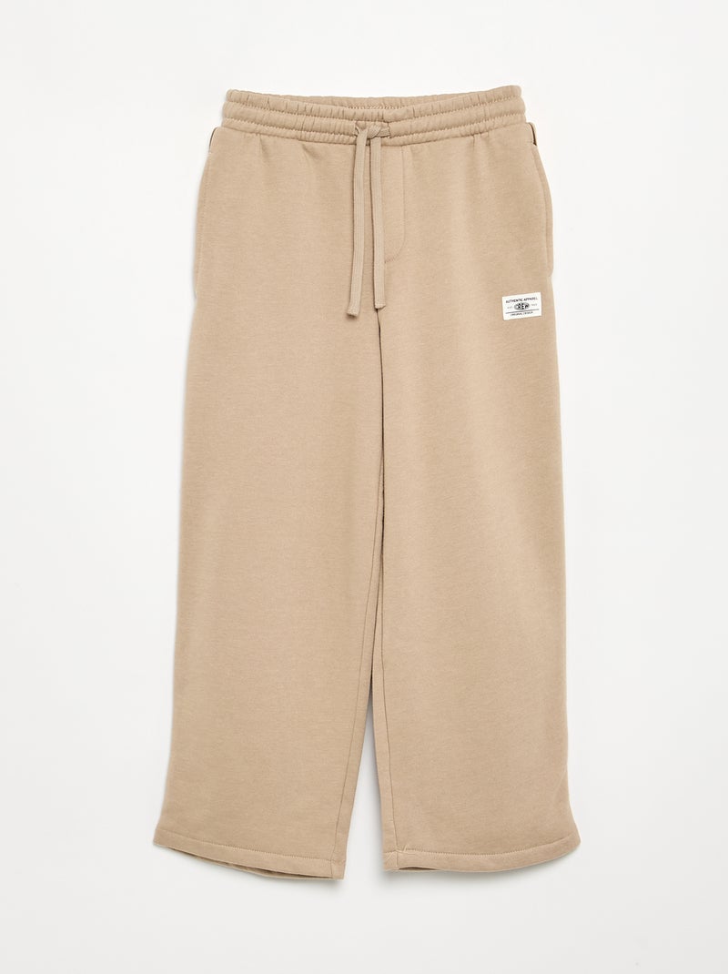 Lot de 2 pantalons en polaire Beige - Kiabi