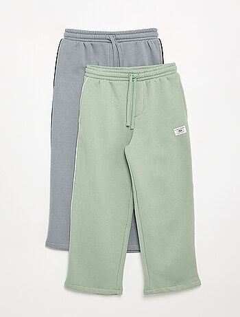 Lot de 2 pantalons en polaire