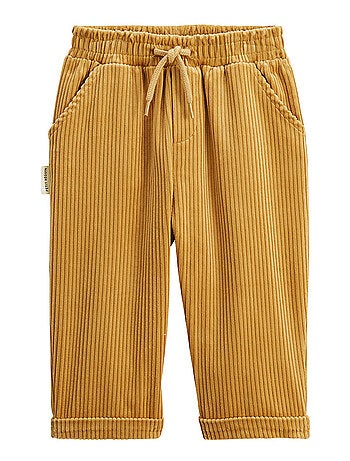 Lot de 2 pantalons enfant en velours côtelé charly