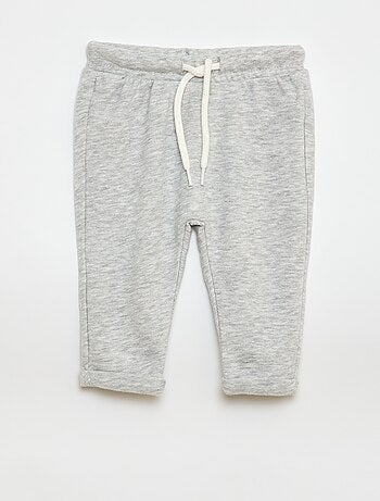 Lot de 2 pantalons jogging en french terry