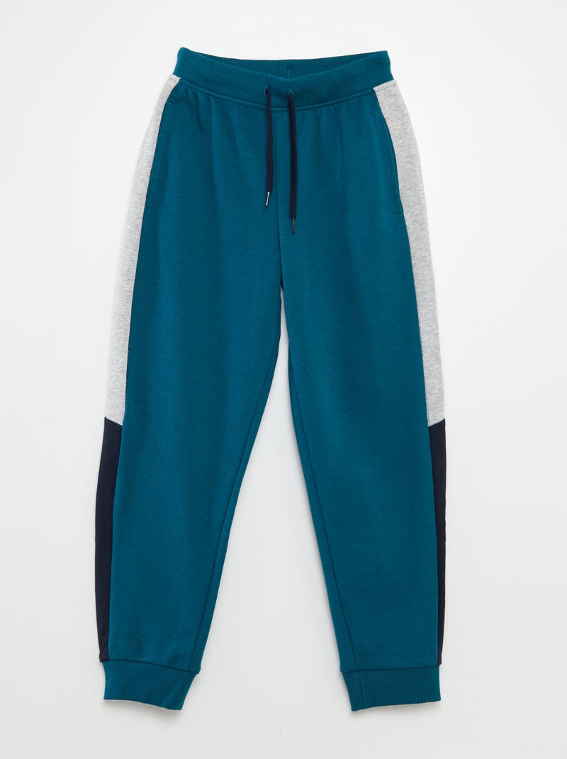 Lot de 2 pantalons jogging Gris/bleu - Kiabi