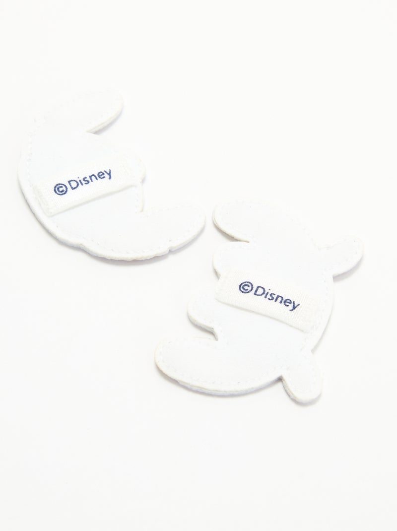 Lot de 2 patchs 'Disney' à enfiler sur scratchs Bleu - Kiabi