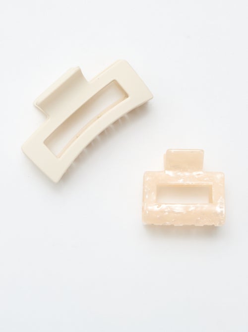 Lot de 2 pinces crabe - Kiabi