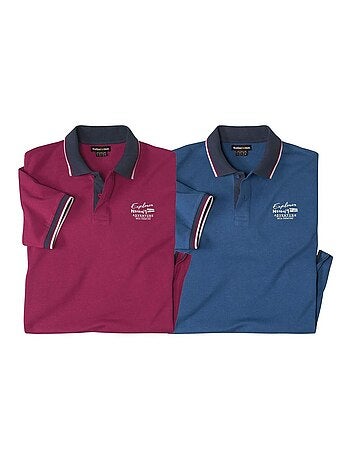 Lot de 2 Polos Explorer - ATLAS FOR MEN