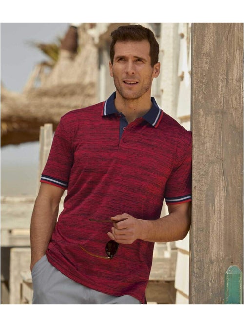 Lot de 2 polos flammés  - atlas for men - Kiabi