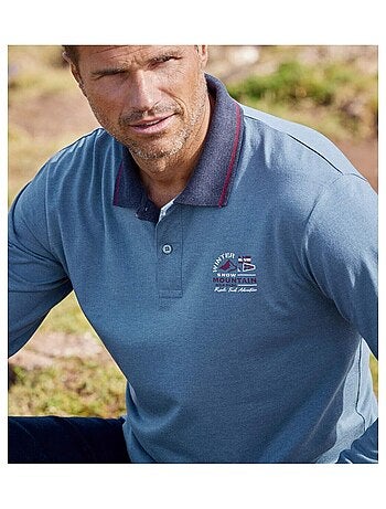 Lot de 2 Polos Jersey Mountain - ATLAS FOR MEN