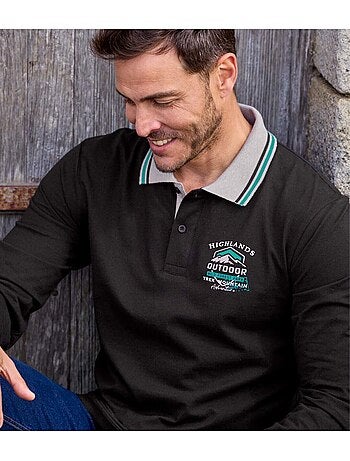 Lot de 2 polos manches longues - atlas for men