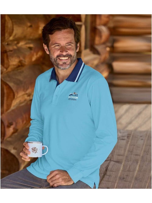 Lot de 2 polos outdoor   - atlas for men - Kiabi