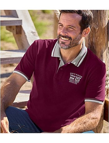 Lot de 2 Polos Piqués Casual - ATLAS FOR MEN