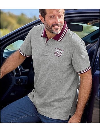 Lot de 2 Polos Piqués Casual - ATLAS FOR MEN