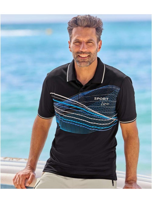 Lot de 2 polos sport line   - atlas for men - Kiabi