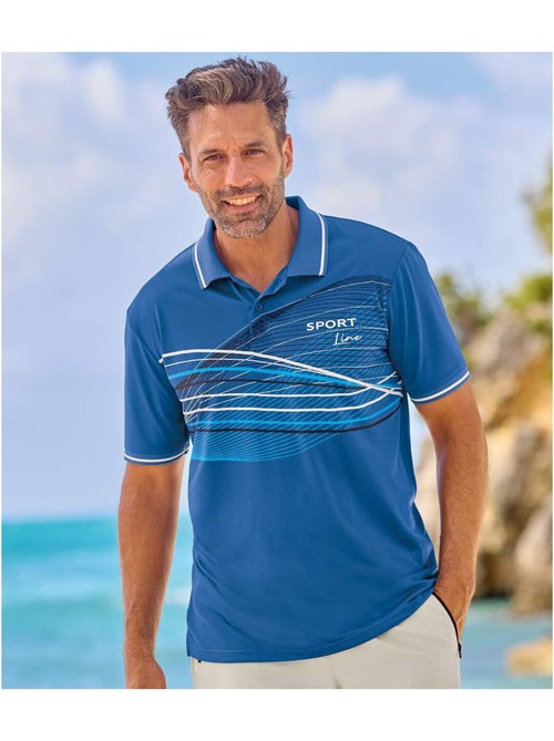 Lot de 2 polos sport line   - atlas for men - Kiabi
