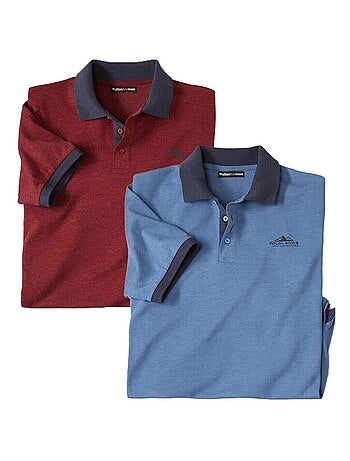 Lot de 2 Polos Wildlands - ATLAS FOR MEN