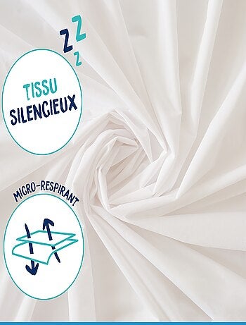 Lot de 2 protèges oreillers imperméables