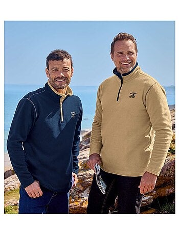 Lot de 2 Pulls Micropolaire Outdoor - ATLAS FOR MEN
