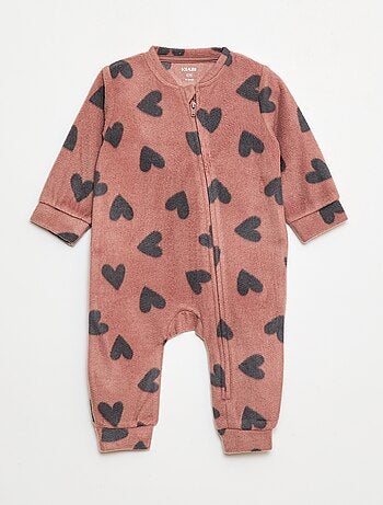 Lot de 2 pyjama dors-bien en polaire - 2 pièces