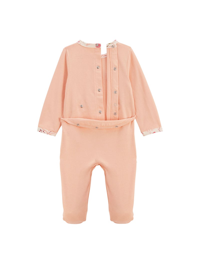 Lot de 2 pyjamas b?b? Santa Giulia Orange corail - Kiabi
