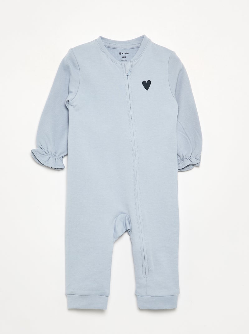 Lot de 2 pyjamas dors bien en coton Beige - Kiabi