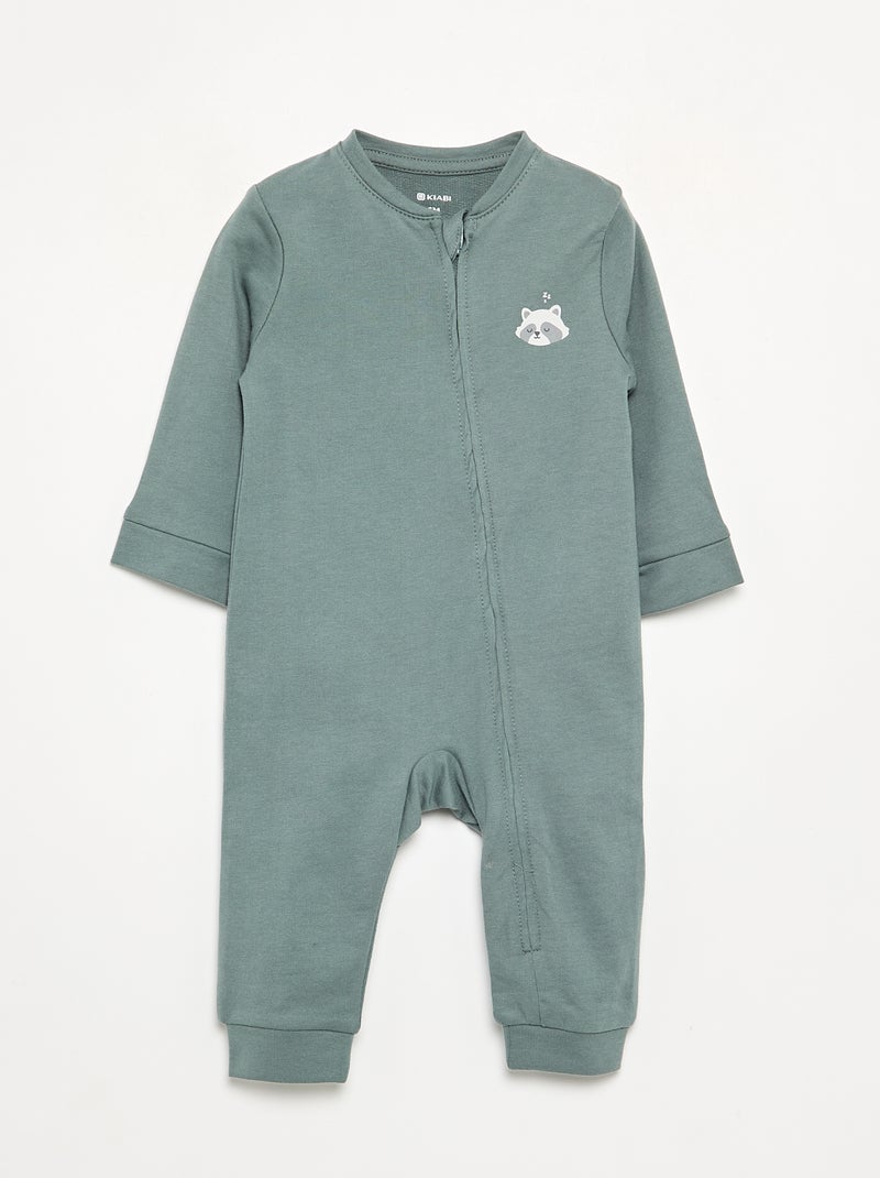 Lot de 2 pyjamas dors bien en coton Bleu - Kiabi