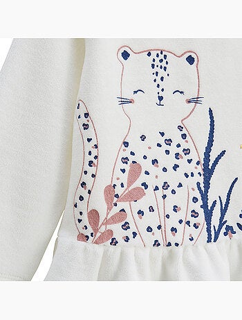 Lot de 2 pyjamas enfant 2 pièces en velours Céleste